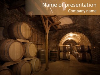 Keg Storage Selection PowerPoint Template