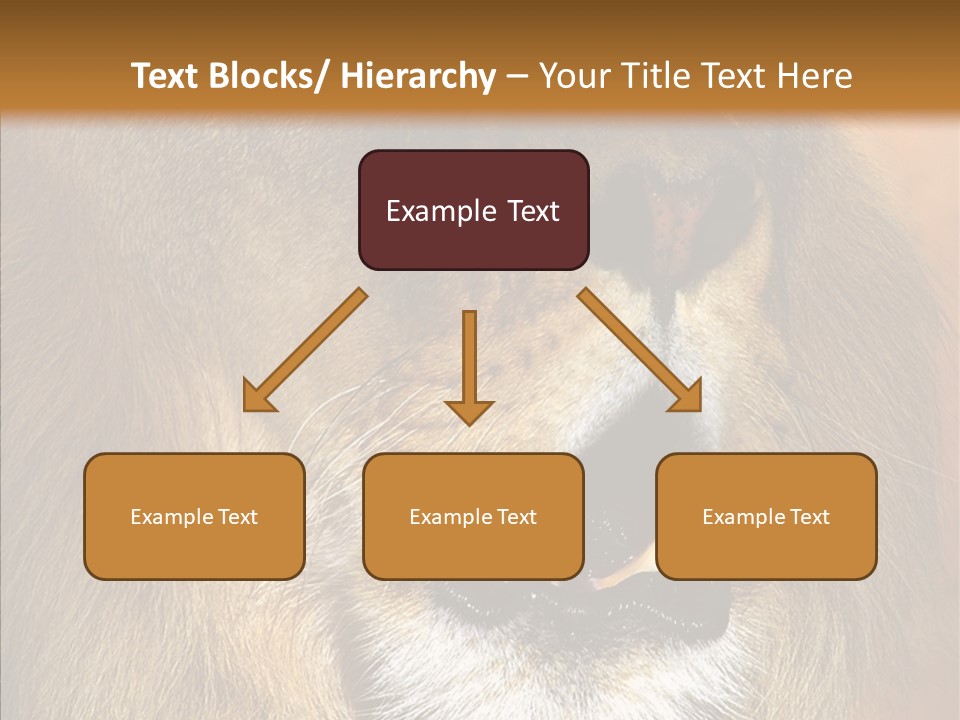 Feline Mouth Animal PowerPoint Template