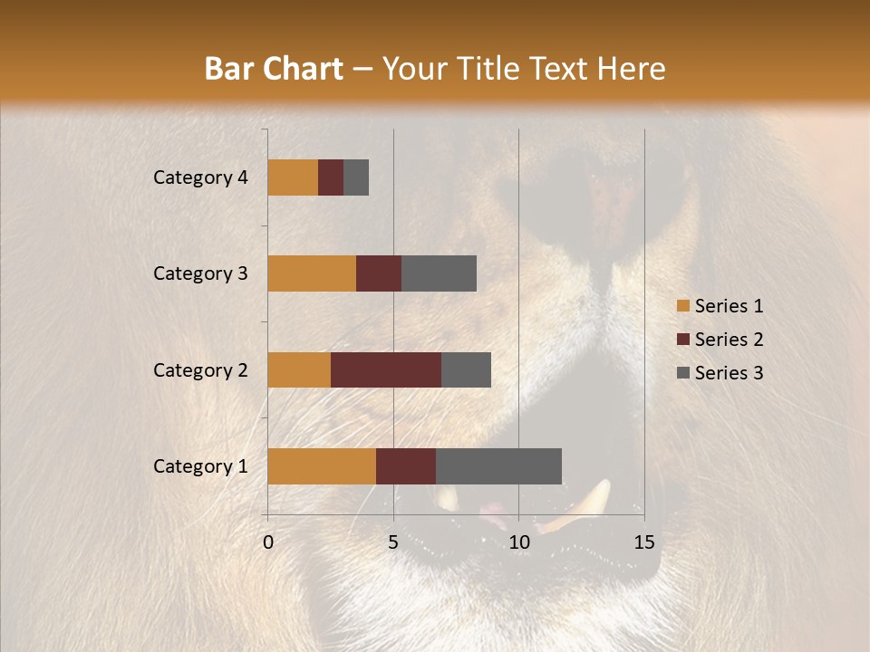 Feline Mouth Animal PowerPoint Template
