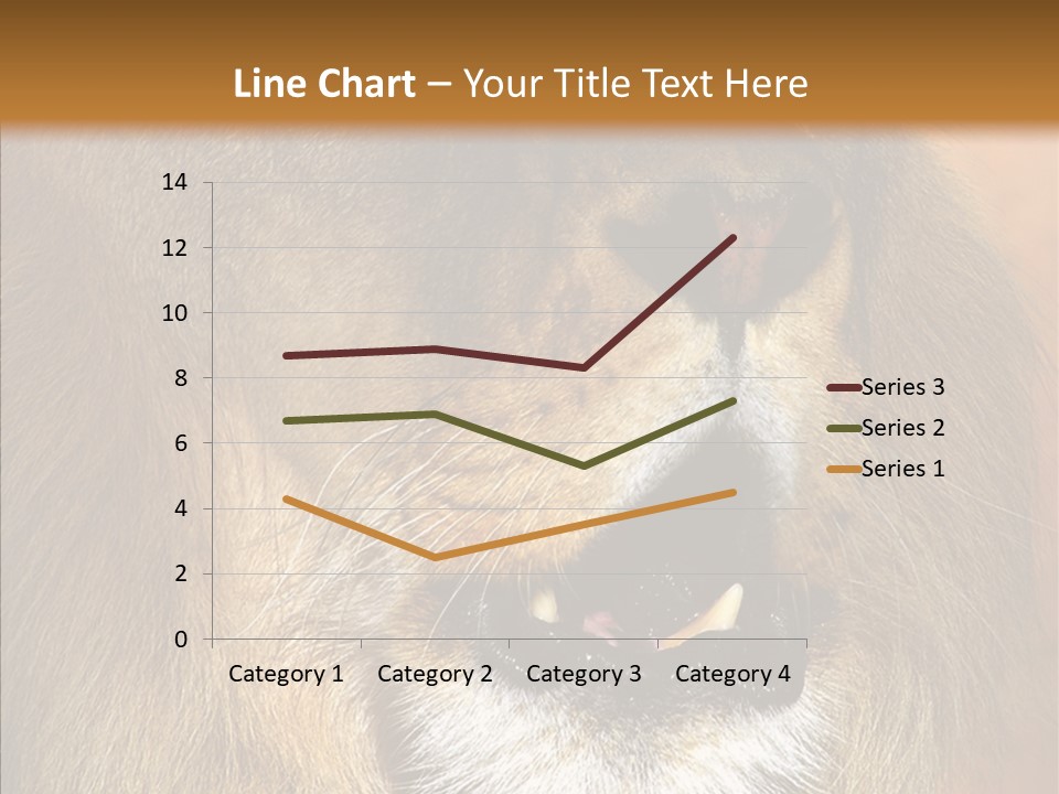 Feline Mouth Animal PowerPoint Template