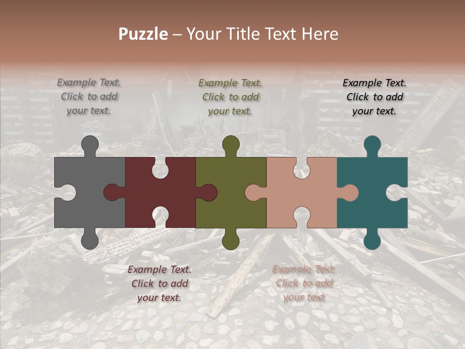 European Building Killed PowerPoint Template