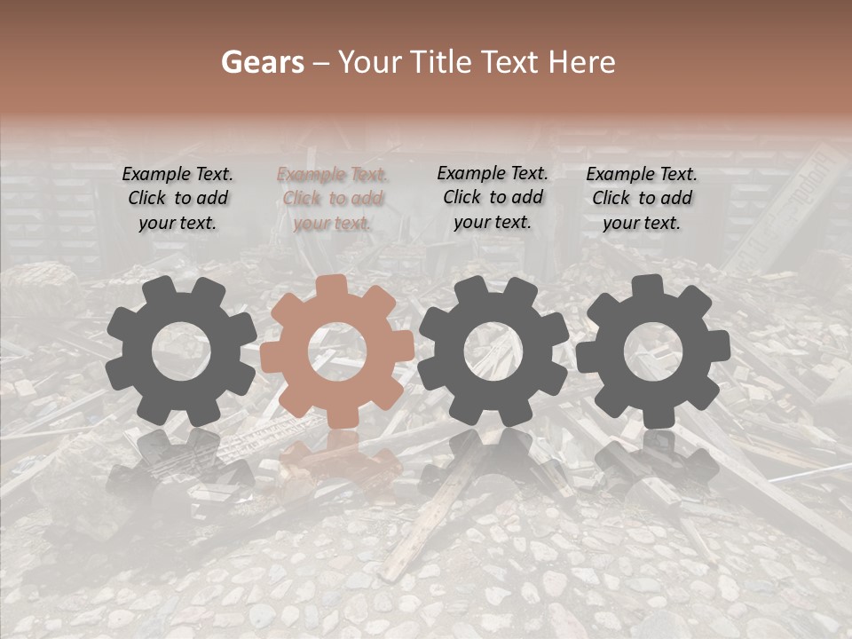 European Building Killed PowerPoint Template