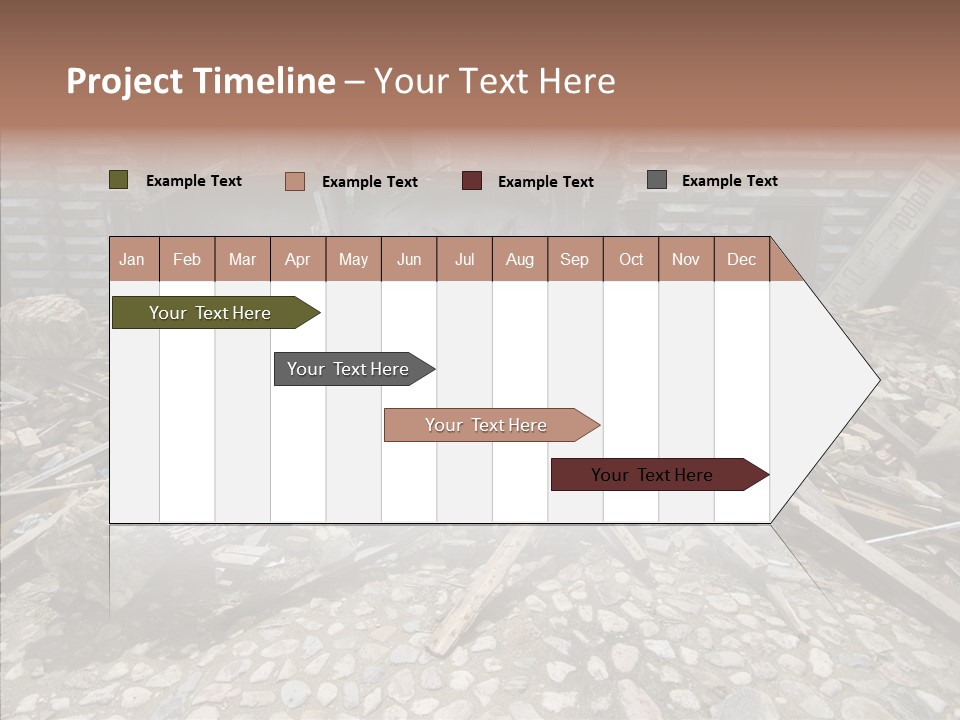 European Building Killed PowerPoint Template