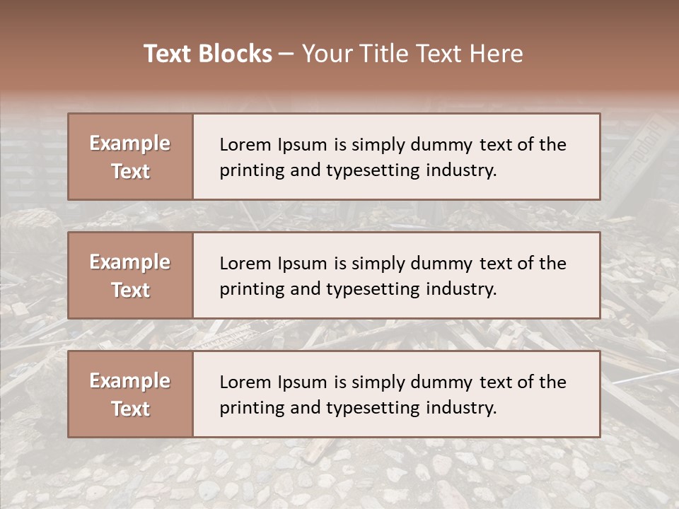 European Building Killed PowerPoint Template