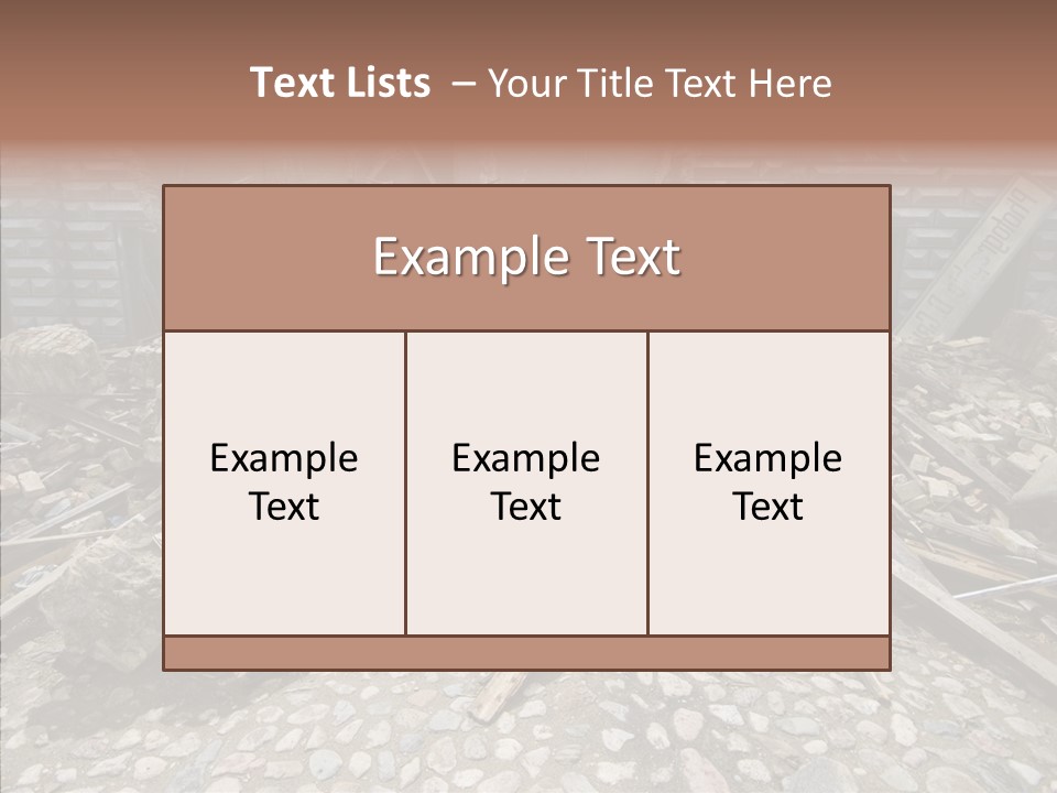 European Building Killed PowerPoint Template