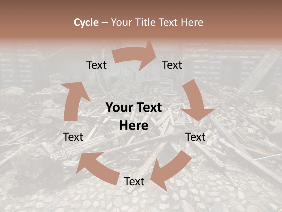 European Building Killed PowerPoint Template