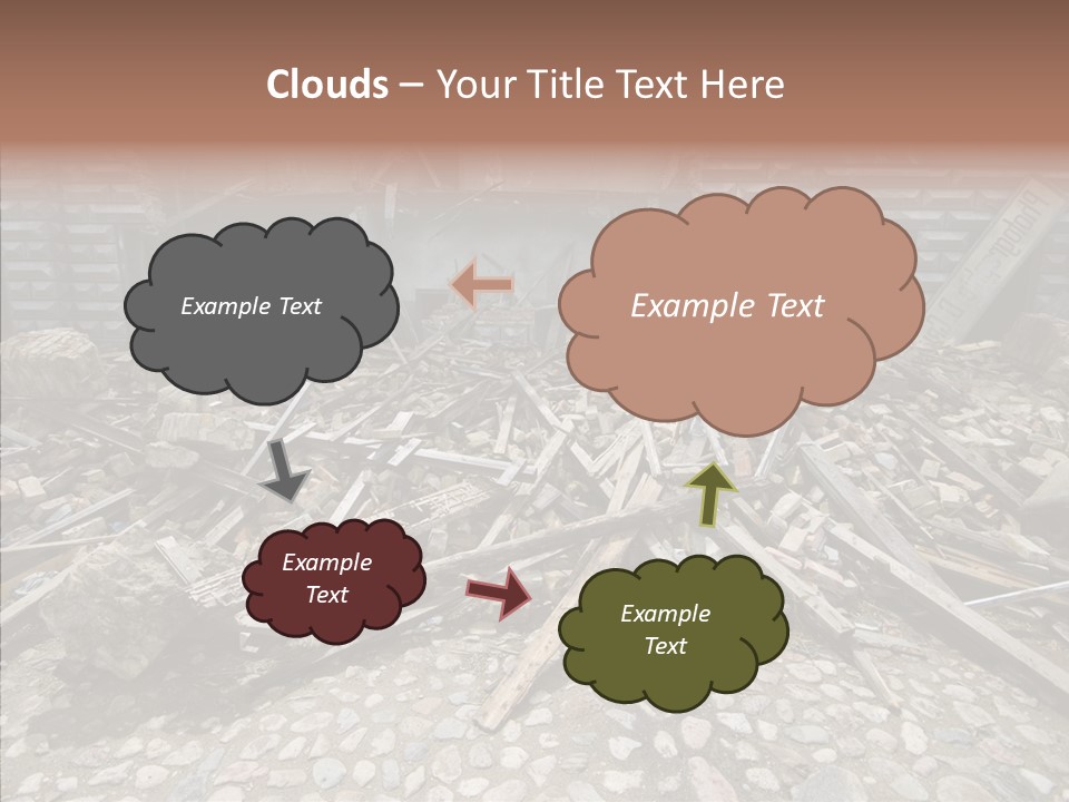 European Building Killed PowerPoint Template