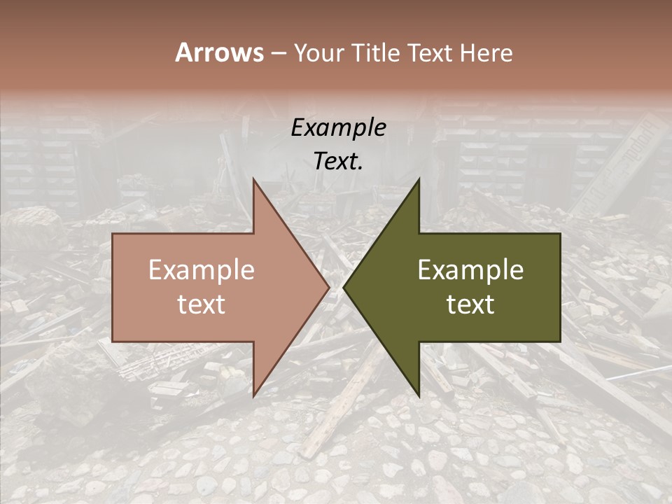 European Building Killed PowerPoint Template