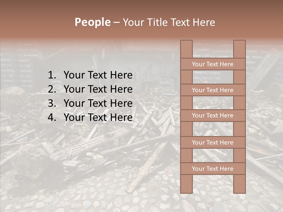 European Building Killed PowerPoint Template