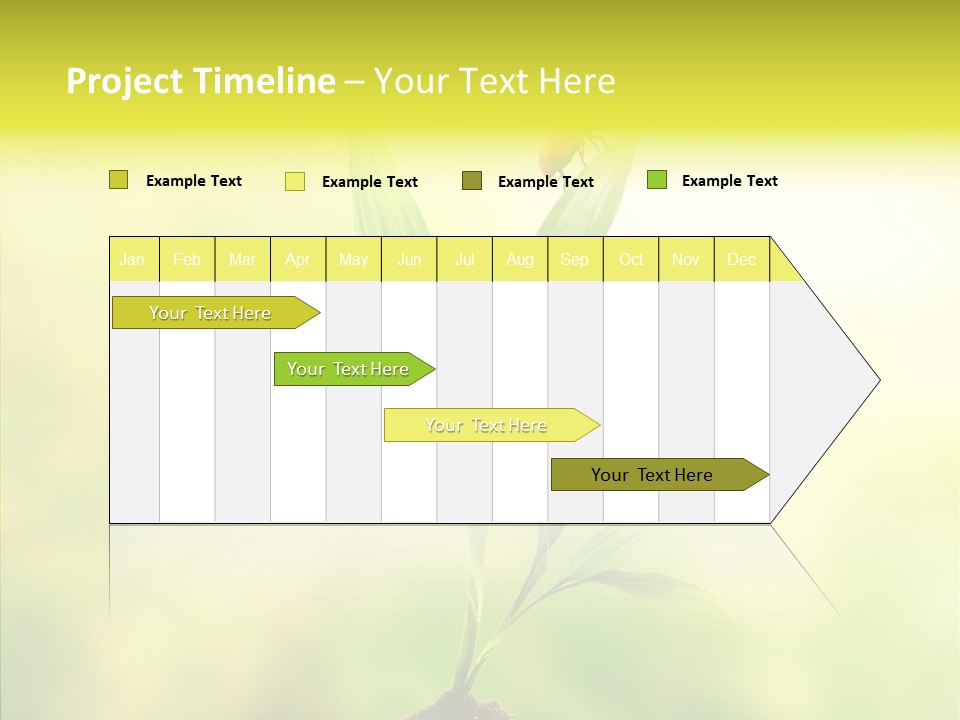 Close Up Foliage Flora PowerPoint Template