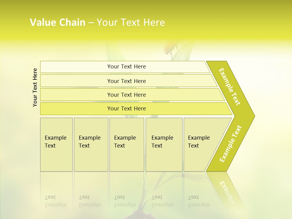 Close Up Foliage Flora PowerPoint Template
