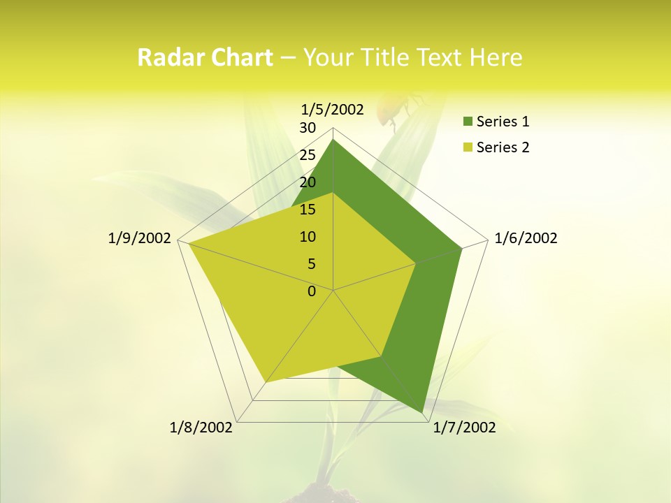 Close Up Foliage Flora PowerPoint Template