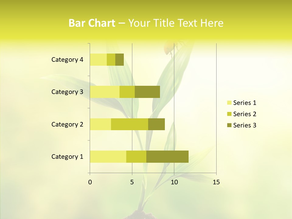 Close Up Foliage Flora PowerPoint Template