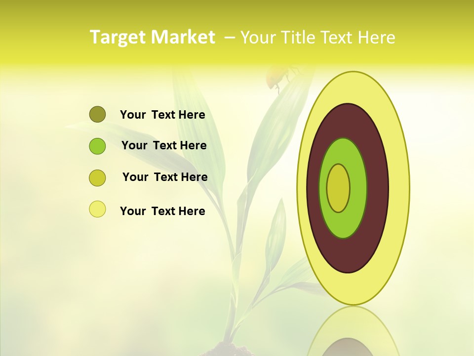 Close Up Foliage Flora PowerPoint Template