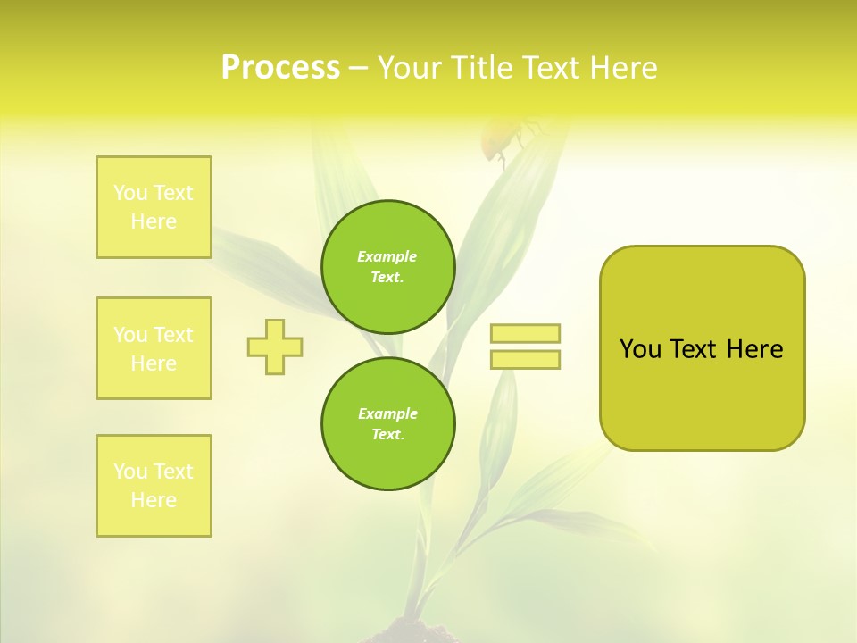 Close Up Foliage Flora PowerPoint Template