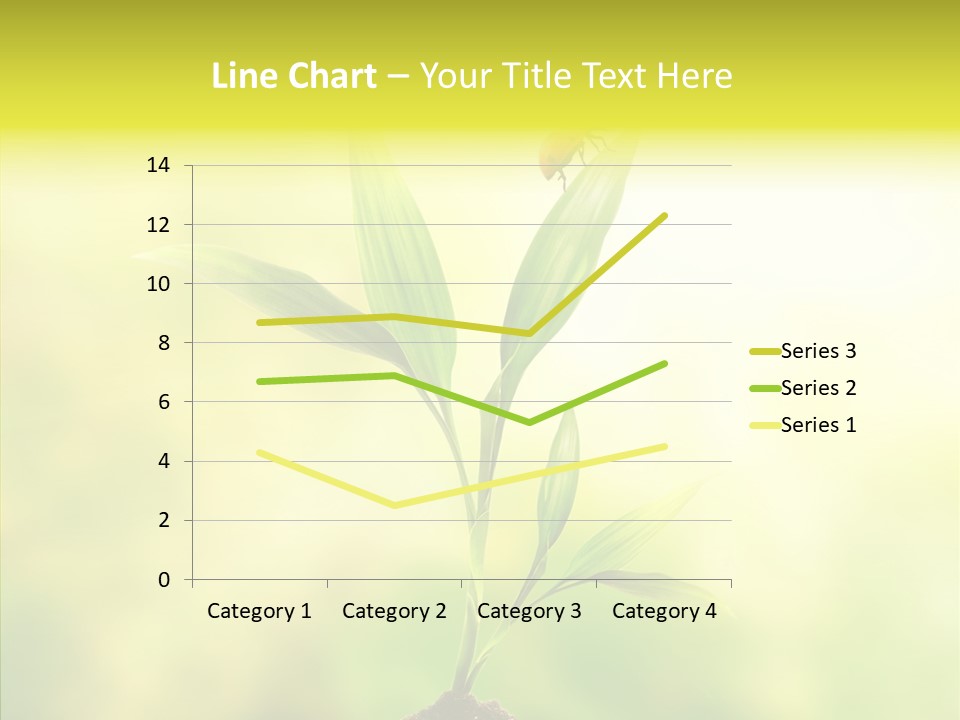 Close Up Foliage Flora PowerPoint Template