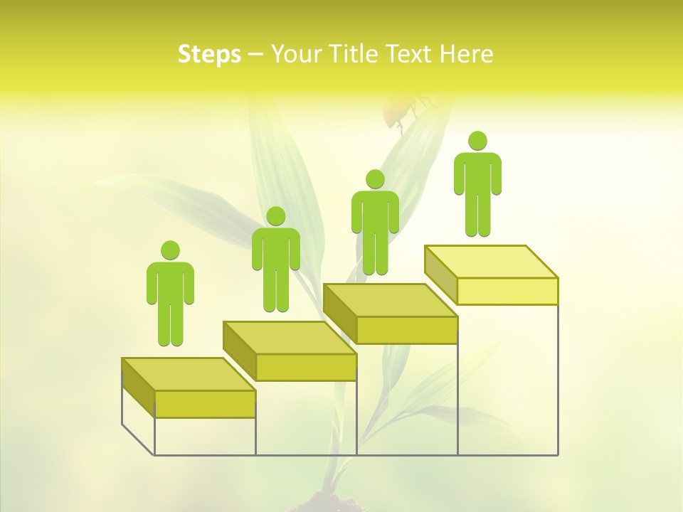 Close Up Foliage Flora PowerPoint Template