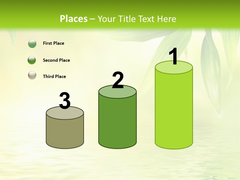 Flare Background Sunshine PowerPoint Template