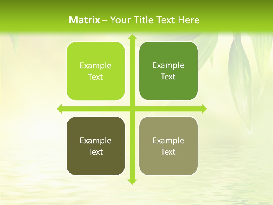 Flare Background Sunshine PowerPoint Template