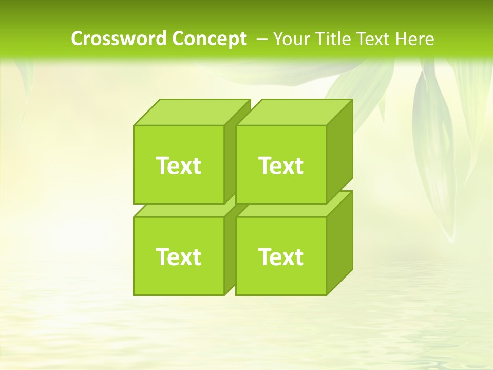 Flare Background Sunshine PowerPoint Template