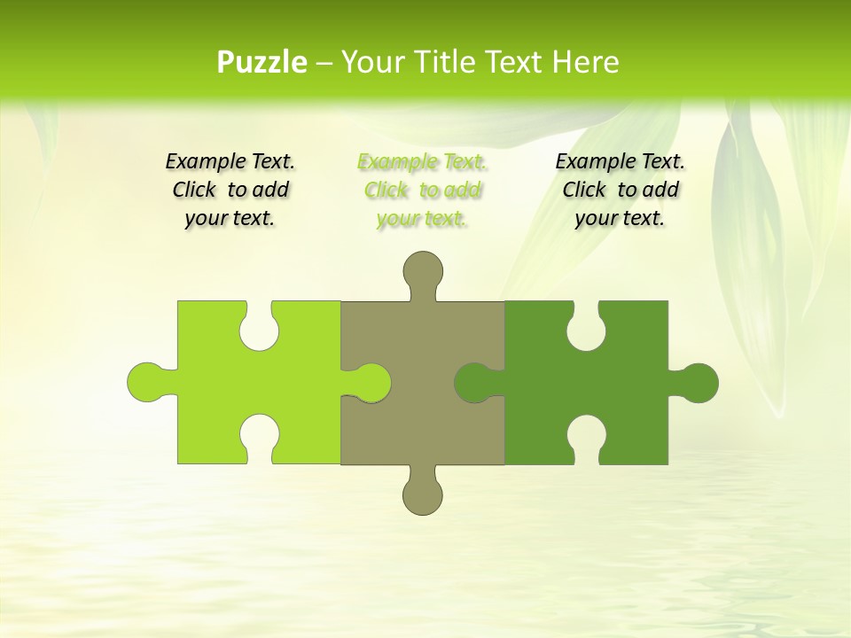 Flare Background Sunshine PowerPoint Template