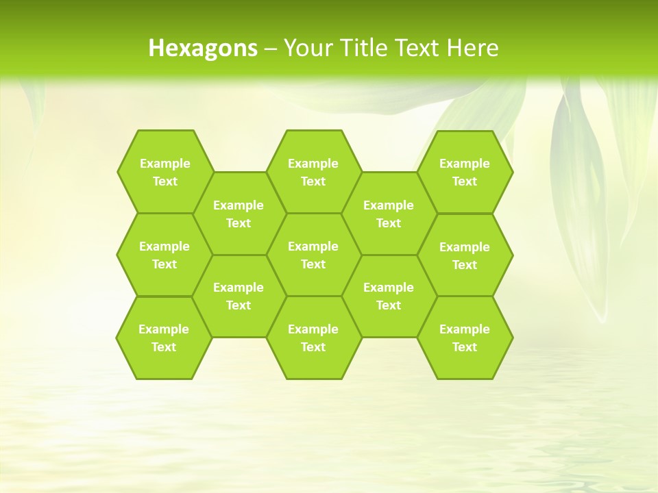 Flare Background Sunshine PowerPoint Template