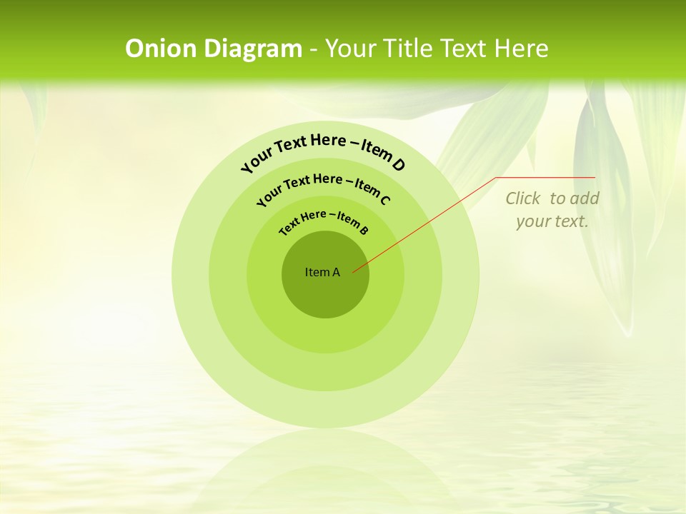 Flare Background Sunshine PowerPoint Template