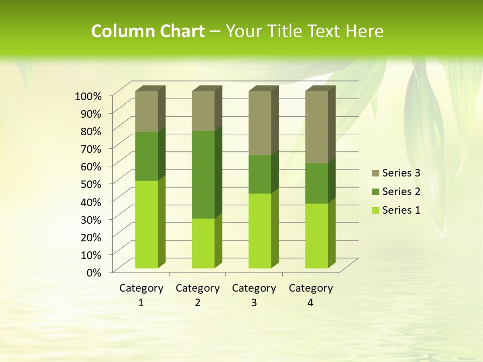 Flare Background Sunshine PowerPoint Template