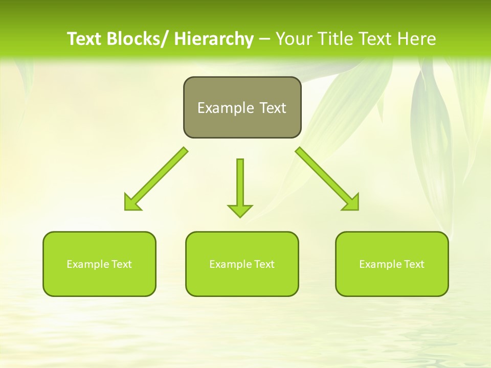 Flare Background Sunshine PowerPoint Template
