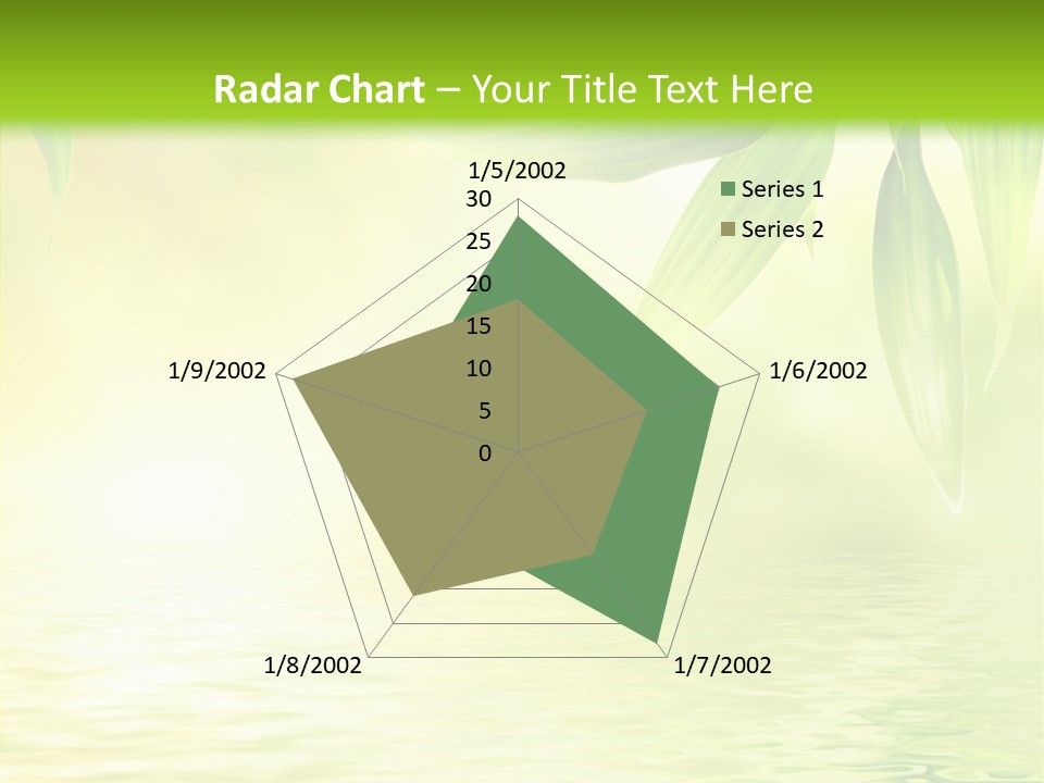 Flare Background Sunshine PowerPoint Template