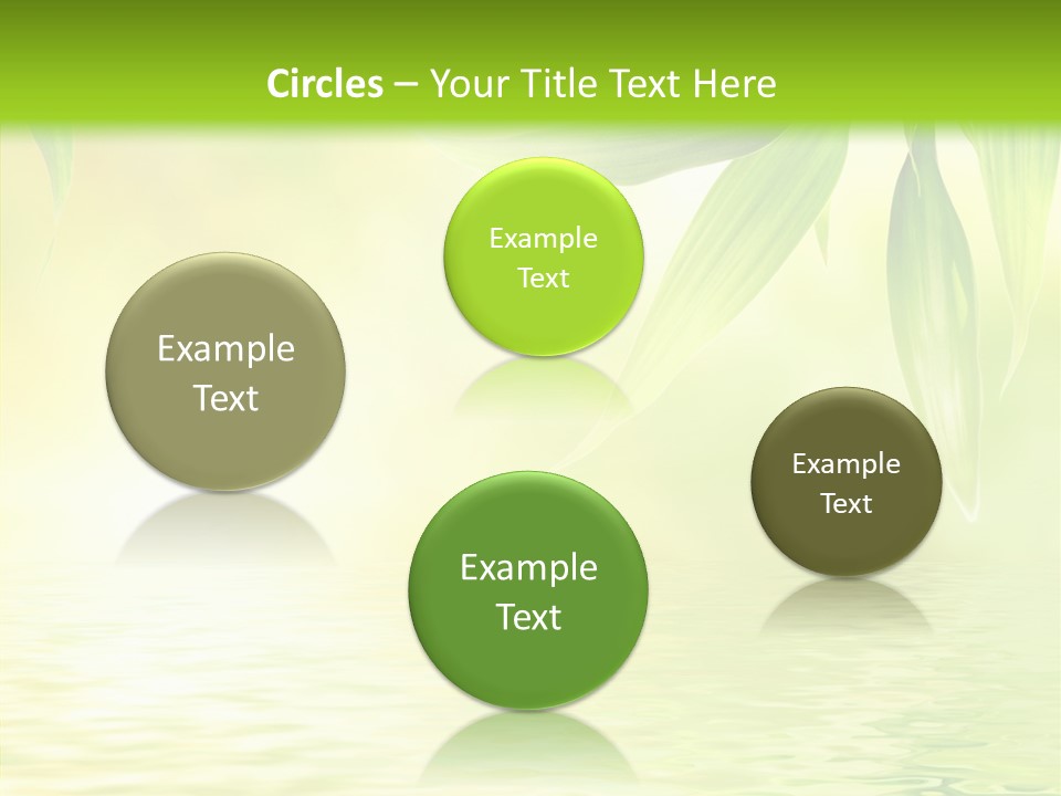 Flare Background Sunshine PowerPoint Template