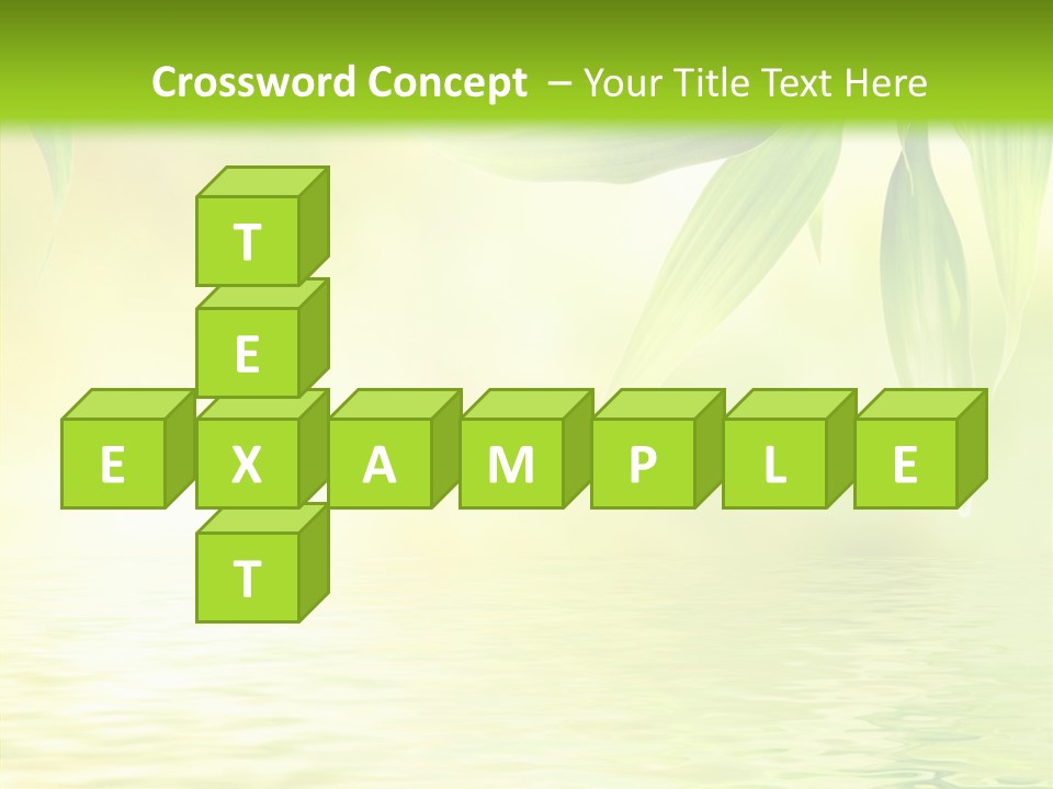 Flare Background Sunshine PowerPoint Template