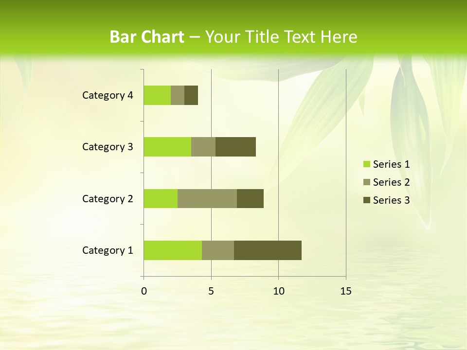 Flare Background Sunshine PowerPoint Template