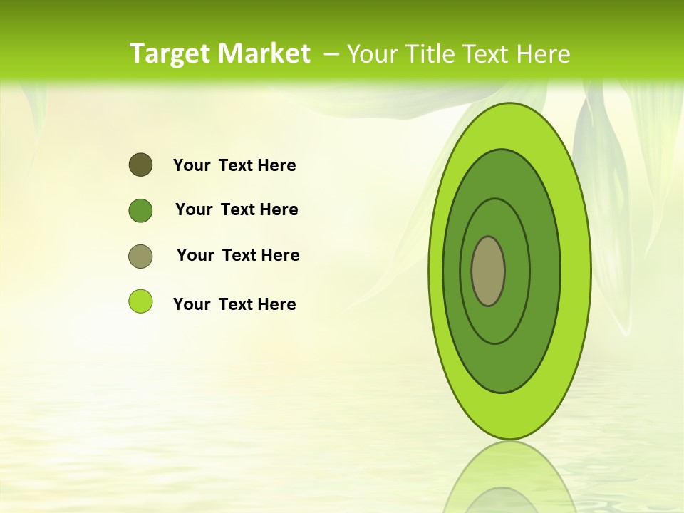 Flare Background Sunshine PowerPoint Template