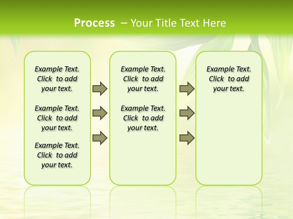 Flare Background Sunshine PowerPoint Template