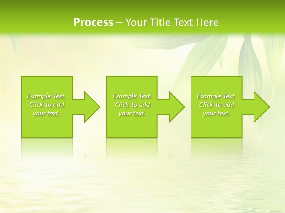 Flare Background Sunshine PowerPoint Template