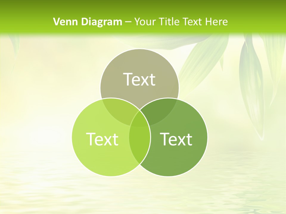 Flare Background Sunshine PowerPoint Template