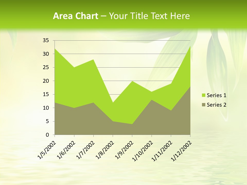 Flare Background Sunshine PowerPoint Template
