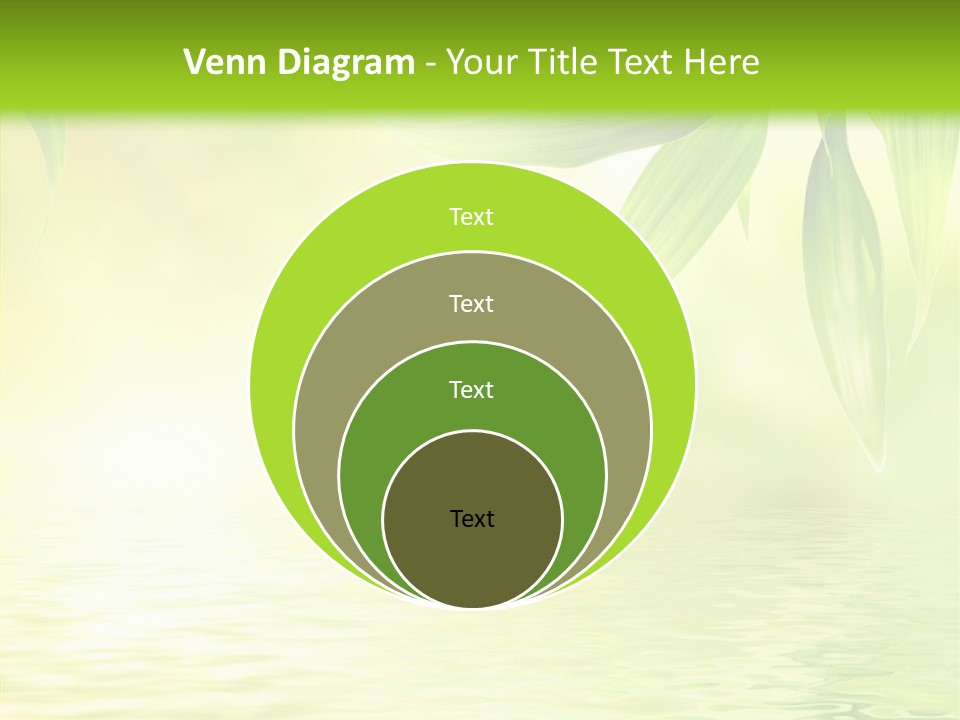 Flare Background Sunshine PowerPoint Template