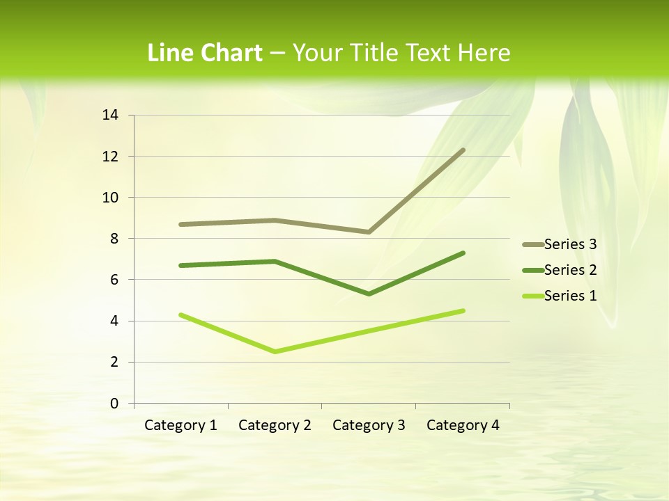 Flare Background Sunshine PowerPoint Template
