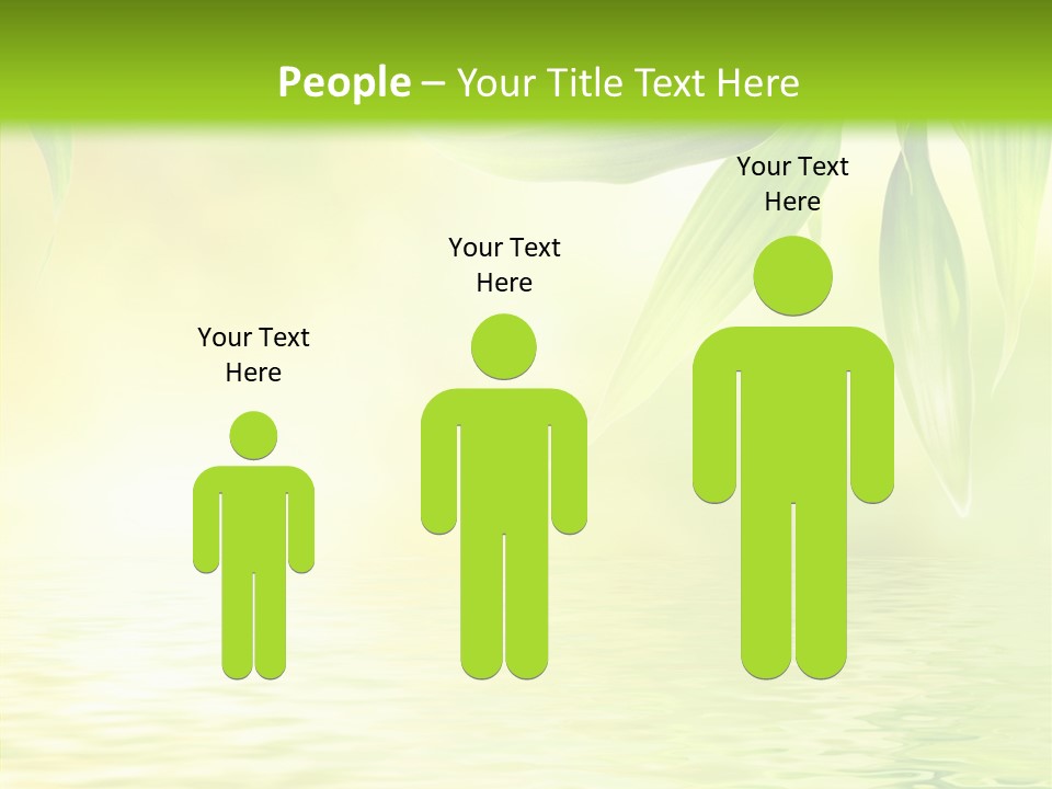 Flare Background Sunshine PowerPoint Template