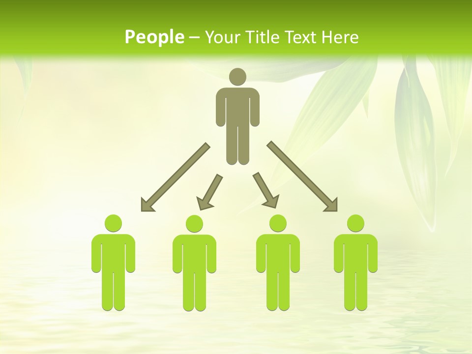 Flare Background Sunshine PowerPoint Template