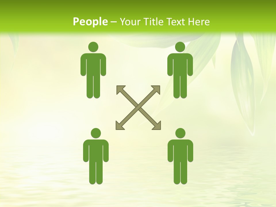 Flare Background Sunshine PowerPoint Template