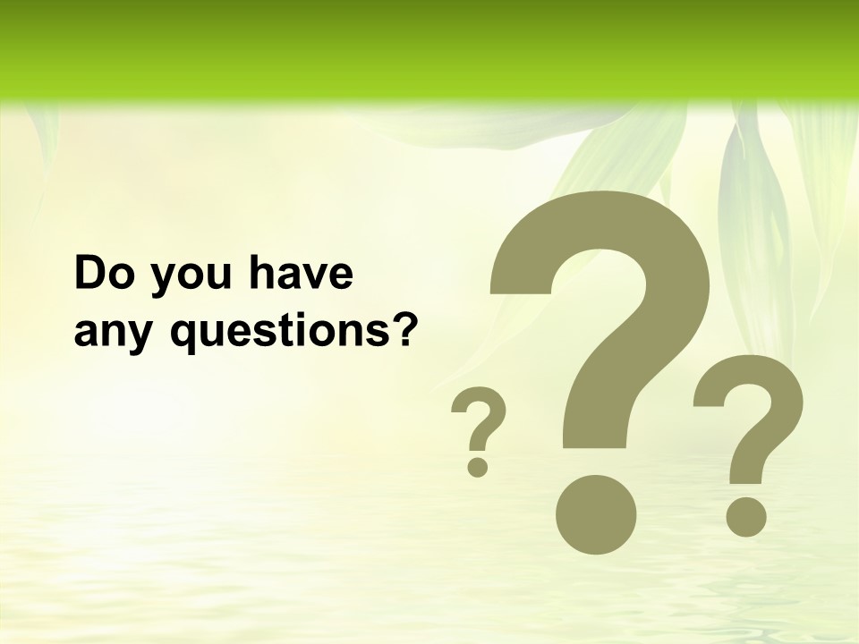 Flare Background Sunshine PowerPoint Template