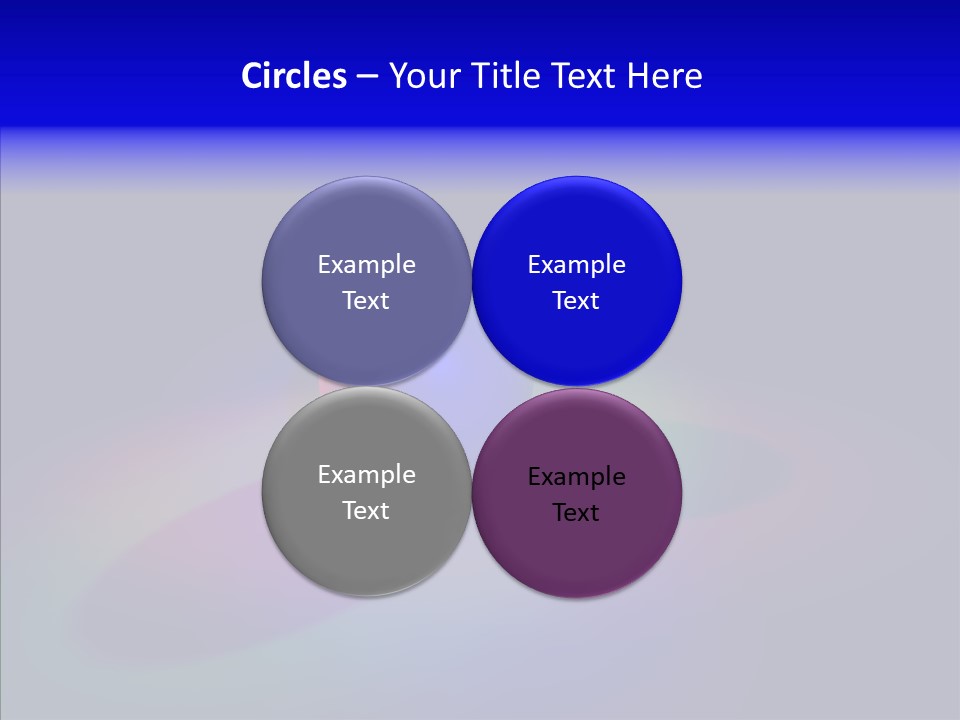 Design Green Wheel PowerPoint Template