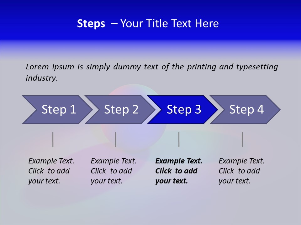 Design Green Wheel PowerPoint Template