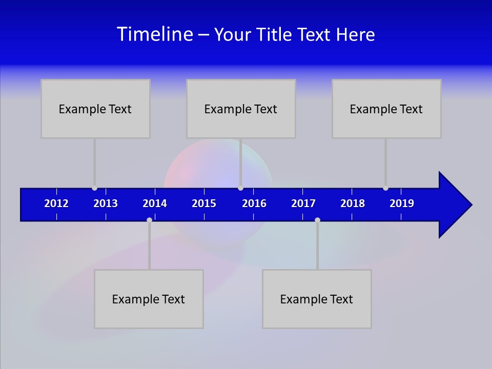 Design Green Wheel PowerPoint Template