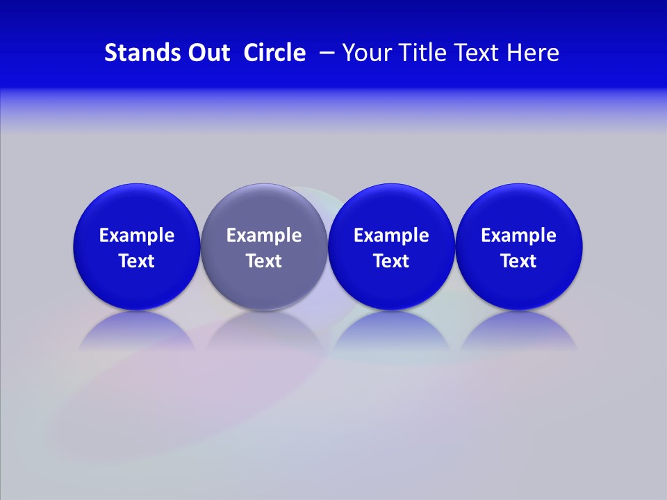 Design Green Wheel PowerPoint Template