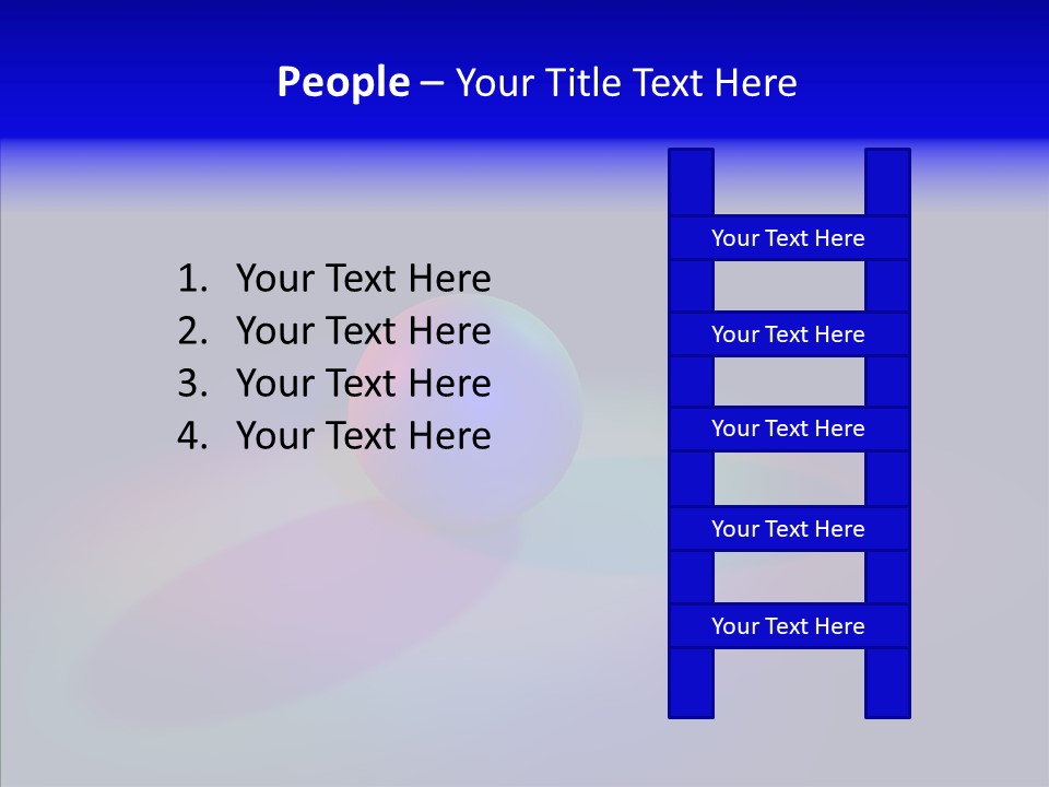 Design Green Wheel PowerPoint Template