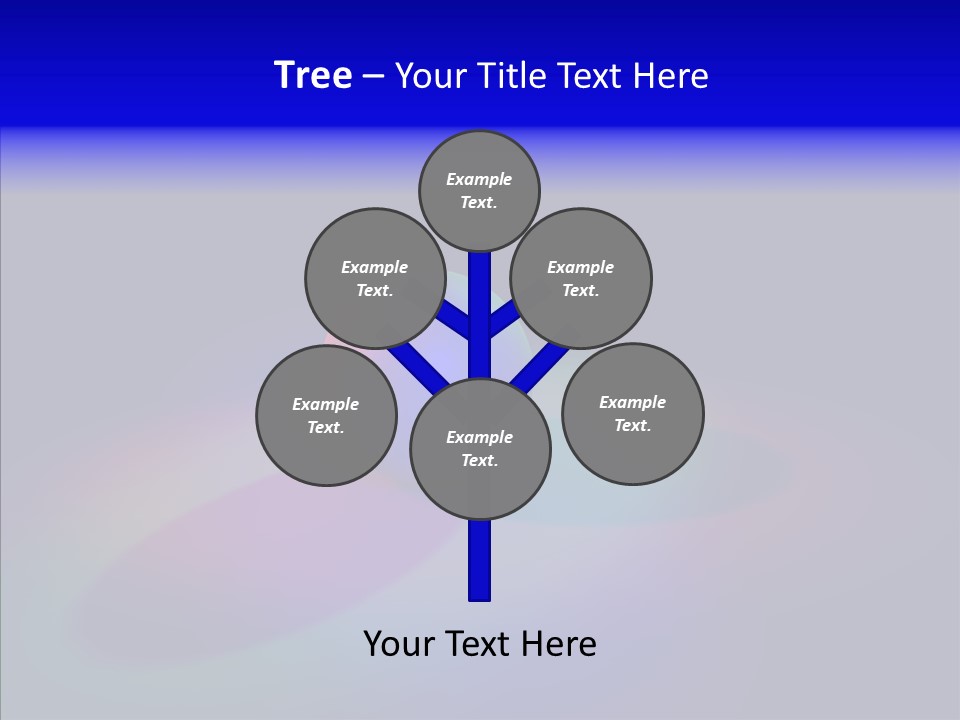 Design Green Wheel PowerPoint Template
